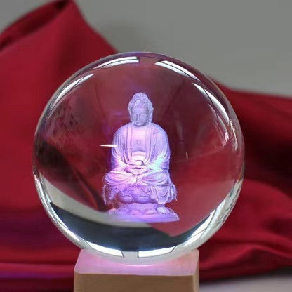 Shining Crystal Orb Decoration