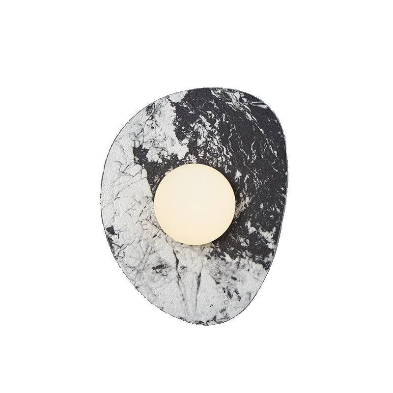 Simple Outdoor Stone Wall Lamp