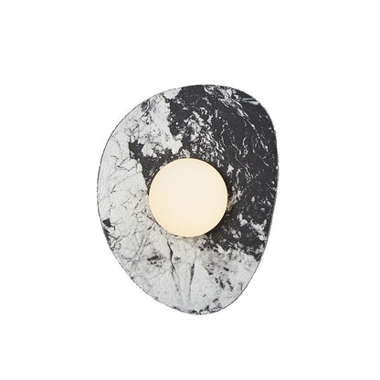 Simple Outdoor Stone Wall Lamp