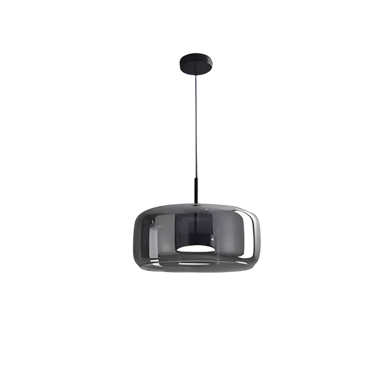 Stylish Glass Pendant Light Fixture 3-Pack Adjustable - Luxicro