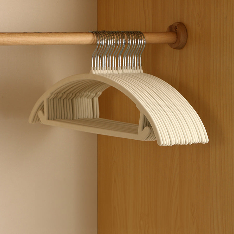 Compact Velvet Slimline Closet Hangers - 10 Pack