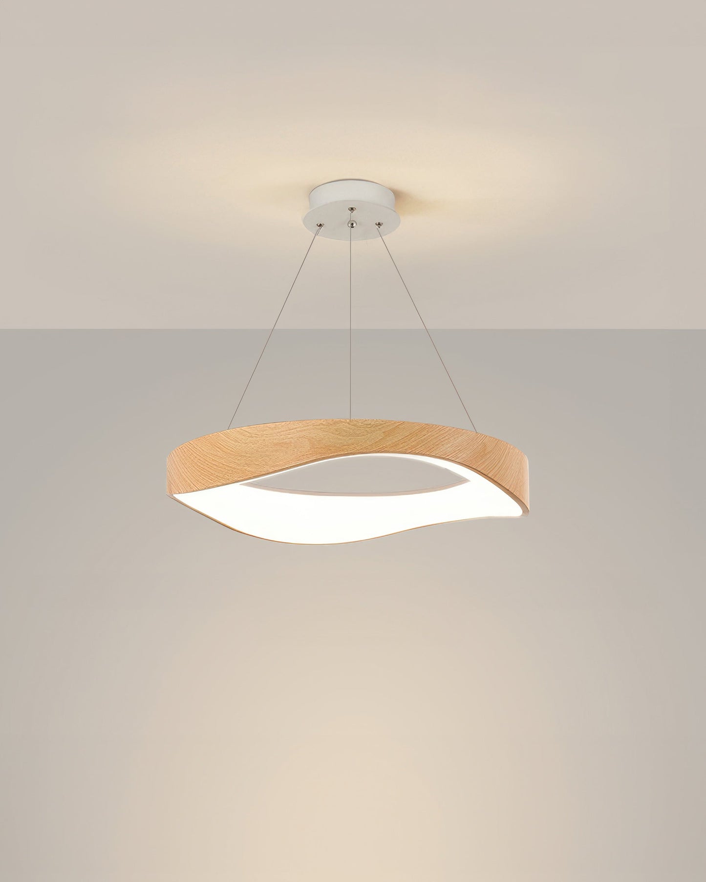 Stylish Circular LED Pendant Light Fixture