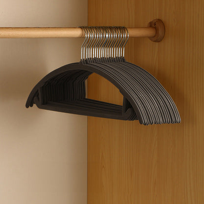 Compact Velvet Slimline Closet Hangers - 10 Pack