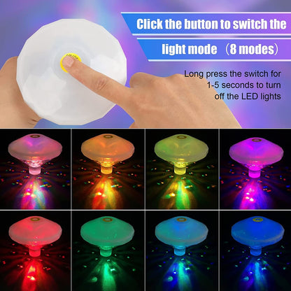 Vibrant Pool Float Lamp Waterproof LED Garden Light