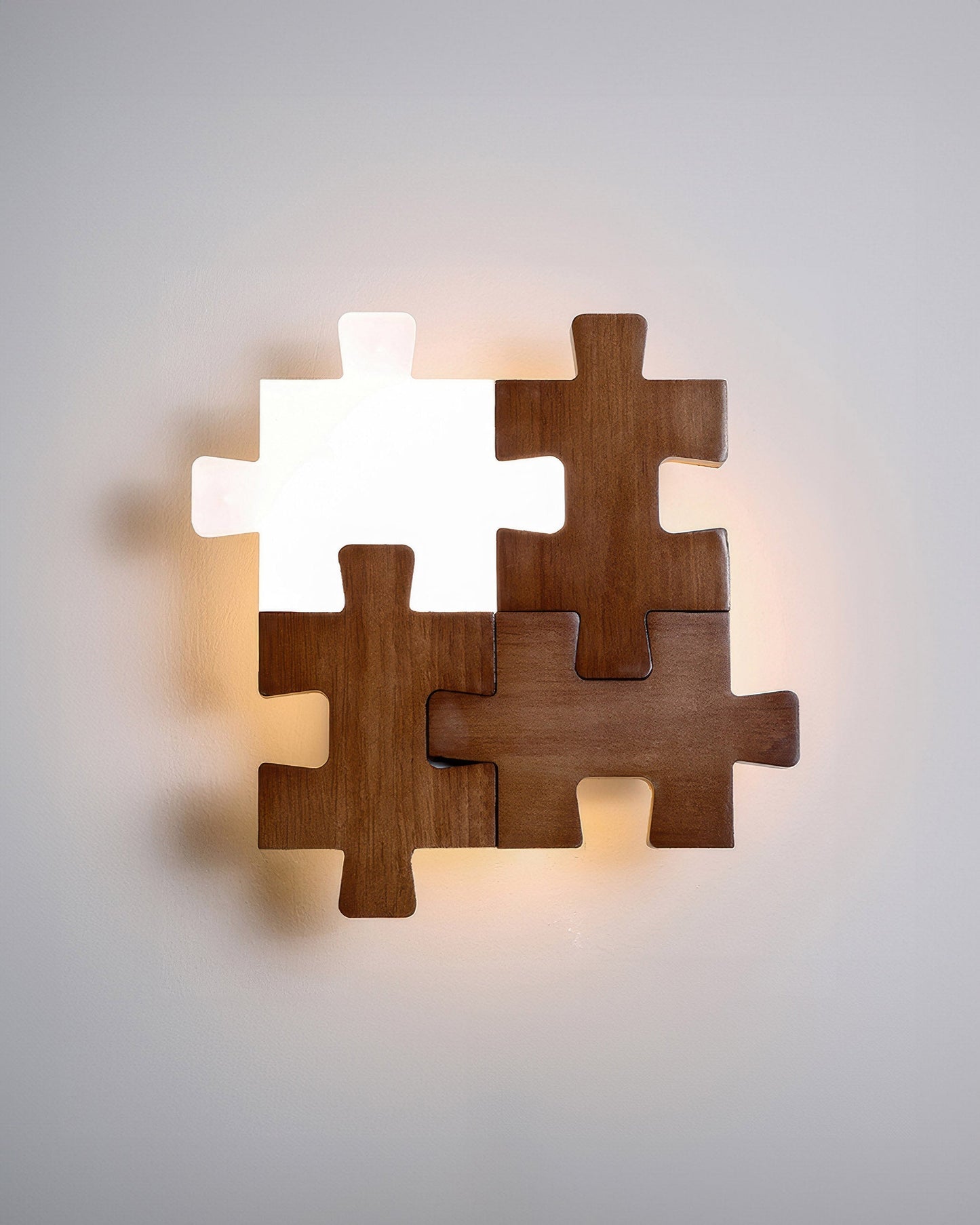 Rustic Wooden LED Wall Light Sconce Lamp