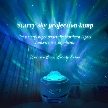 Colorful Starry Night Table Lamp
