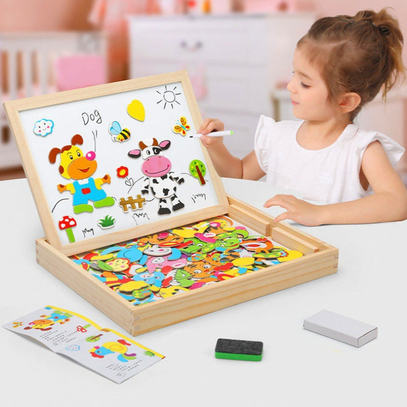 Adjustable Dual Sided Art Desk - Luxicro