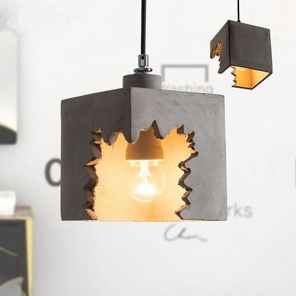 Edgy Loft Pendant Lamp in Urban Style
