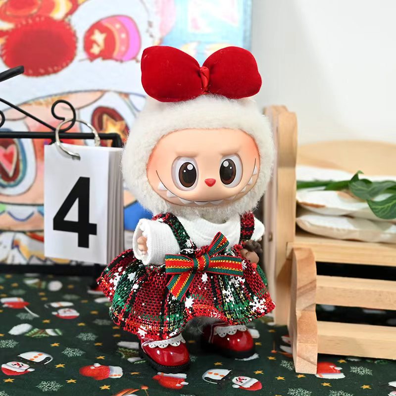Labubu Doll Winter Festive Sweatshirt Clothing