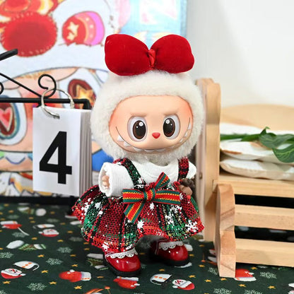 Labubu Doll Winter Festive Sweatshirt Clothing