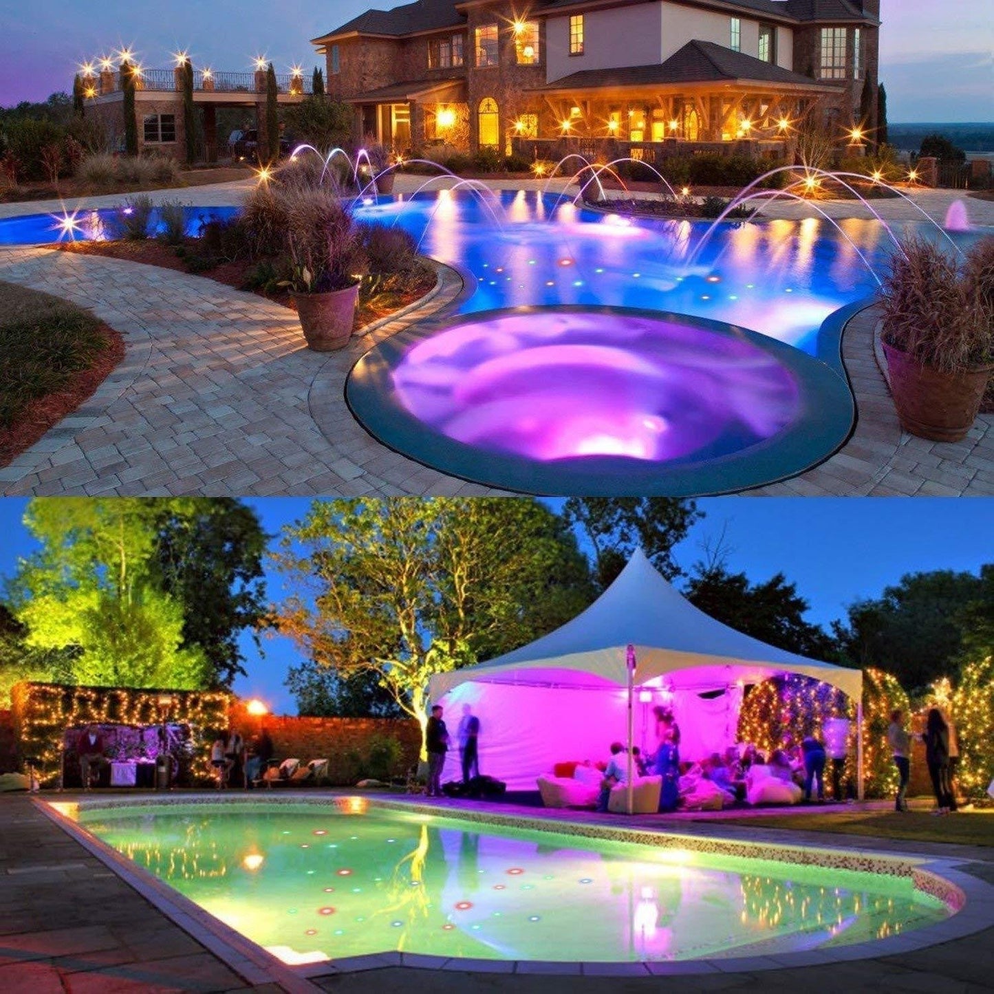 Vibrant Pool Float Lamp Waterproof LED Garden Light