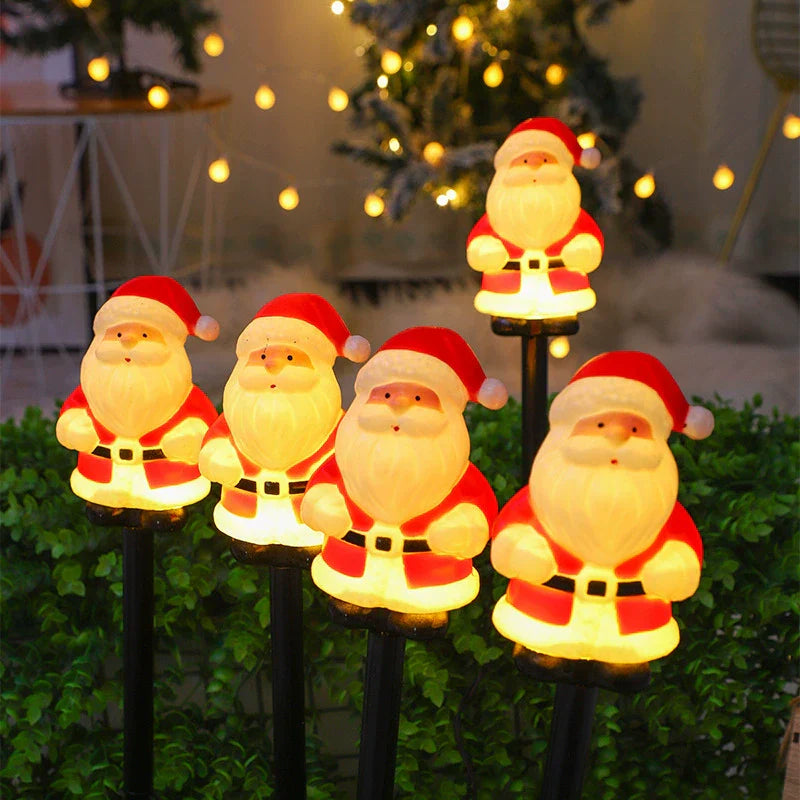 Vibrant Outdoor Christmas Yard Decor
