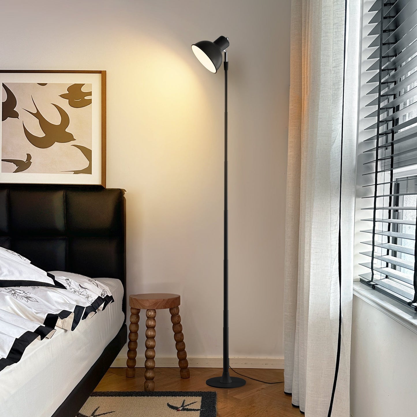 Compact Student Desk Light with USB Port Adjustable Arm