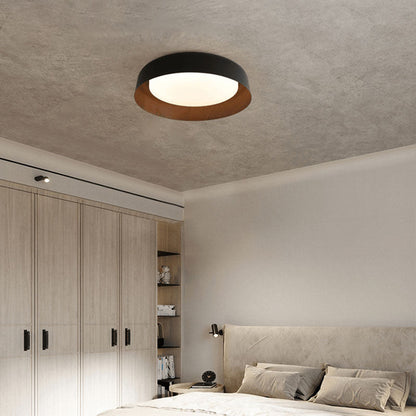 Rustic Wooden Style LED Table Lamp