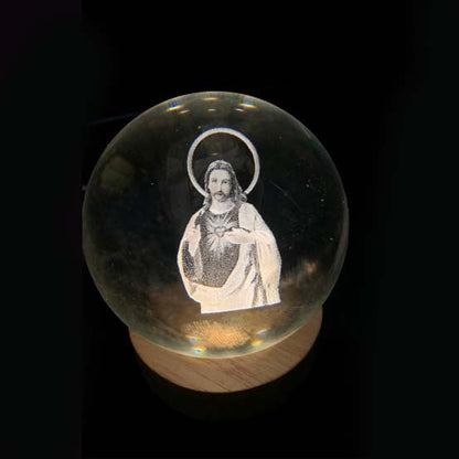 Shining Crystal Orb Decoration