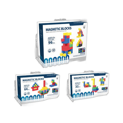 Fun Learning Magnetic Building Blocks Set