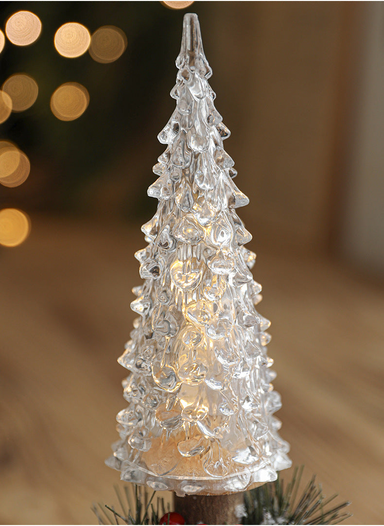 Bright Holiday Table Top Christmas Lamp