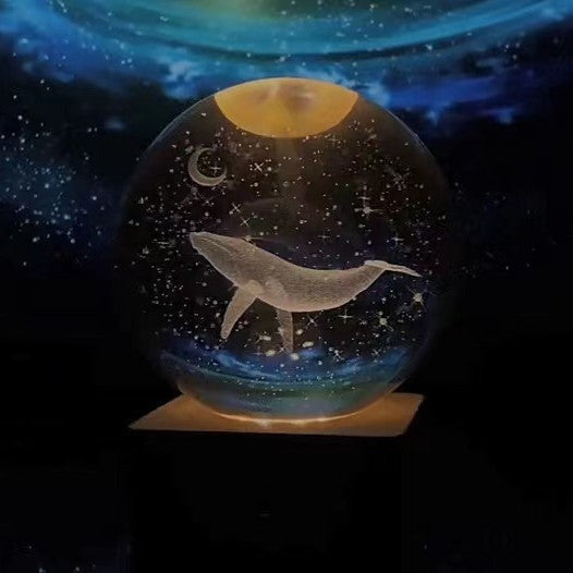 Shining Crystal Orb Decoration
