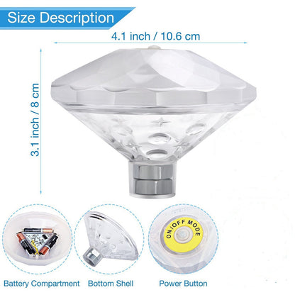 Vibrant Pool Float Lamp Waterproof LED Garden Light