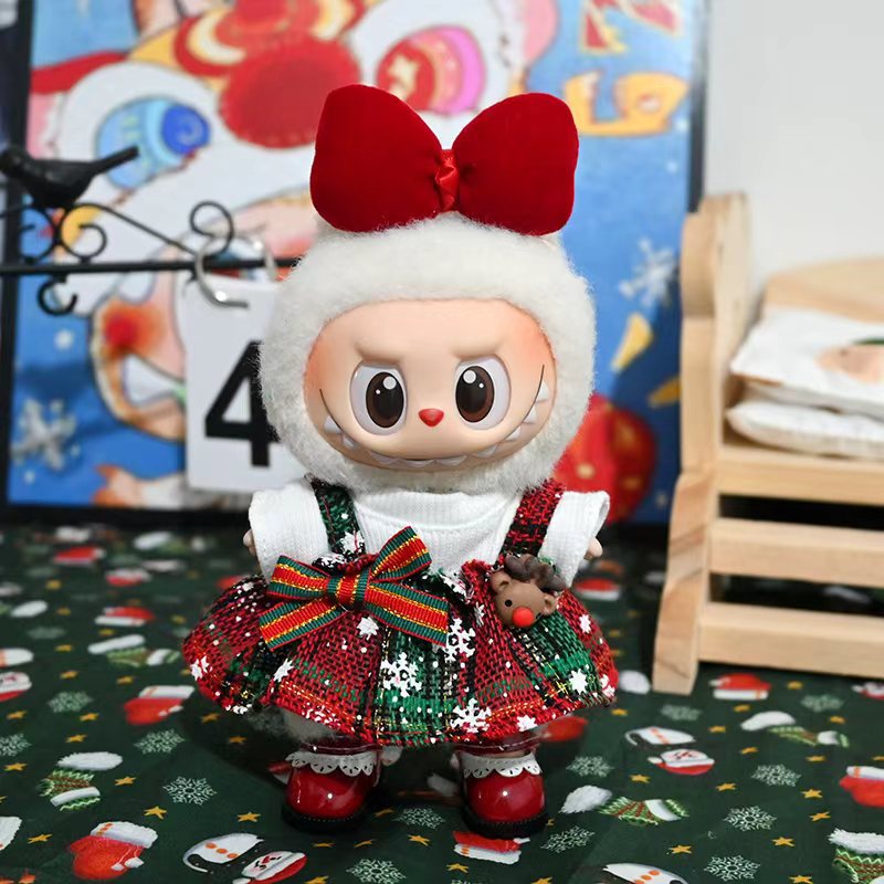 Labubu Doll Winter Festive Sweatshirt Clothing
