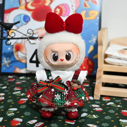 Labubu Doll Winter Festive Sweatshirt Clothing