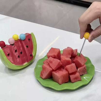 Fresh Fruit Pick Set with Sticks