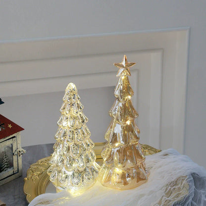 Tiny Glittering Christmas Tree Ornament