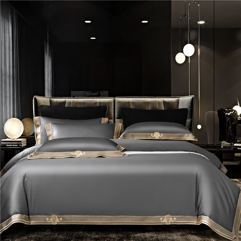 Decorative Patterned Luxury Cotton Bed Sheet Set - Luxicro