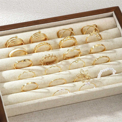 Trendy 22 Piece Ring Jewelry Set