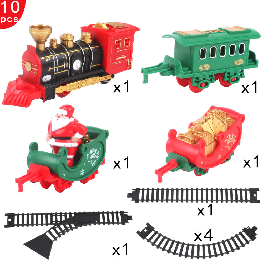 Small Battery Powered Holiday Train Set