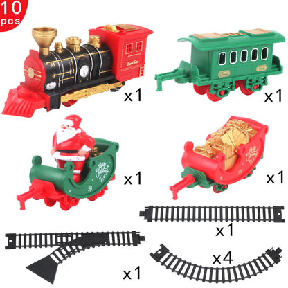 Small Battery Powered Holiday Train Set