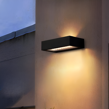 Weatherproof Motion Activated LED Outdoor Wall Lamp - Luxicro