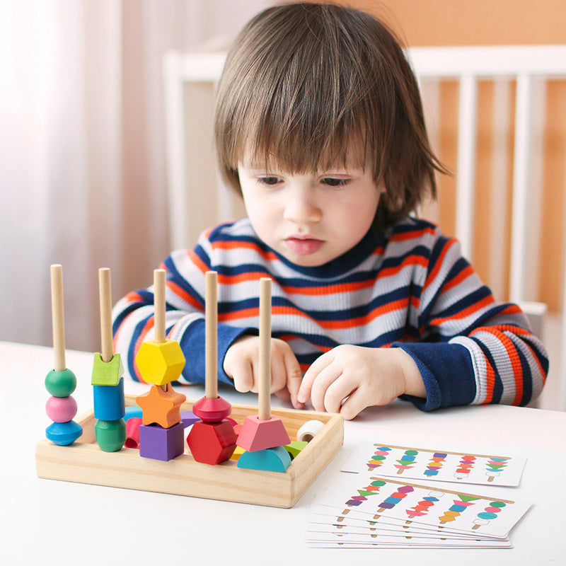Colorful Learning Shape Sorter Toy