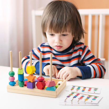Colorful Learning Shape Sorter Toy