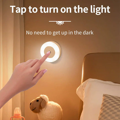 Automatic Plug-in LED Bedside Lamp