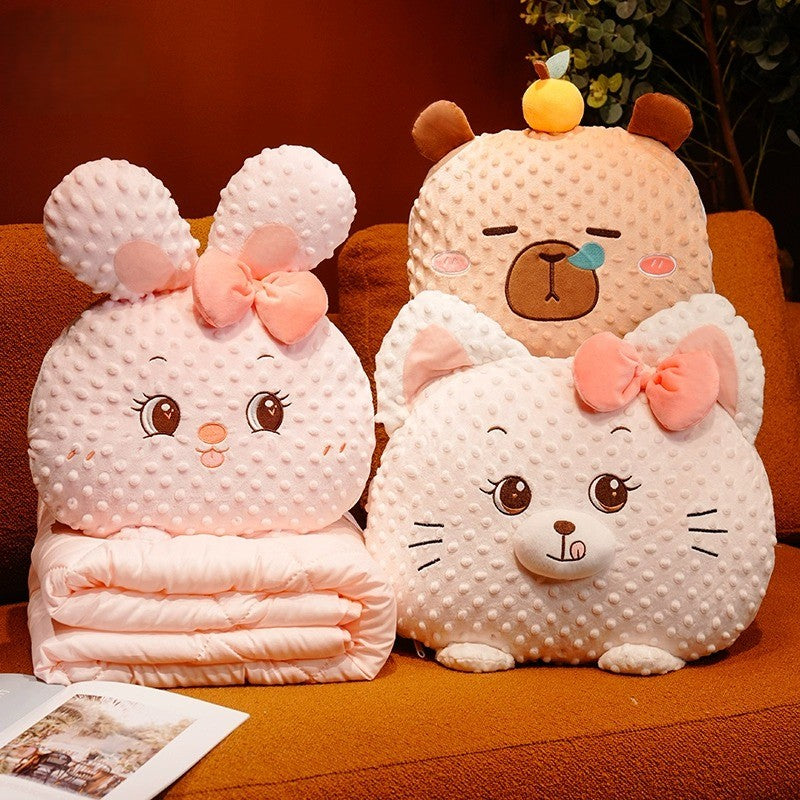 Cozy Plush Cartoon Throw Blanket - Luxicro