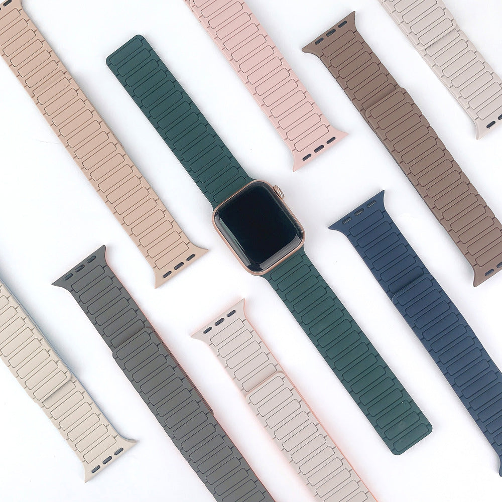 Flexible Magnet Apple Watch Strap Band