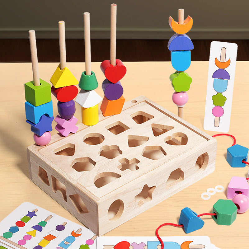 Colorful Learning Shape Sorter Toy