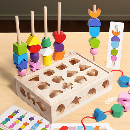 Colorful Learning Shape Sorter Toy
