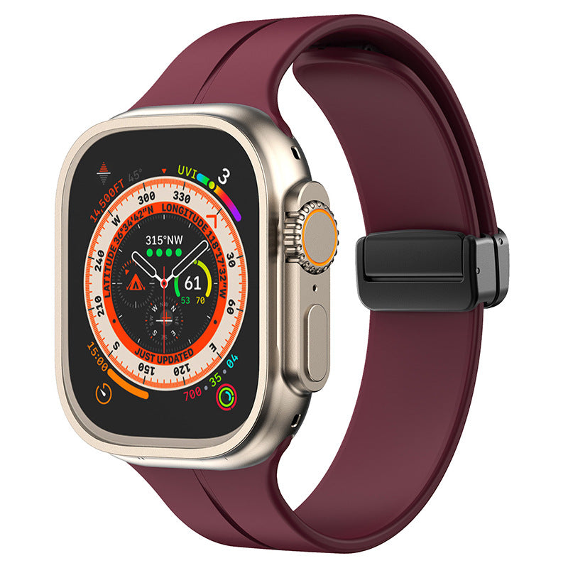 Flexible Soft Magnet Closure Apple Watch Strap