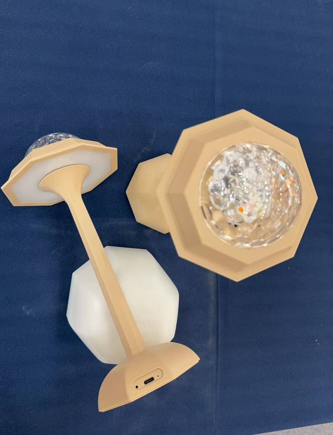 Soothing Ocean Glass Desk Lamp