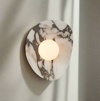 Simple Outdoor Stone Wall Lamp