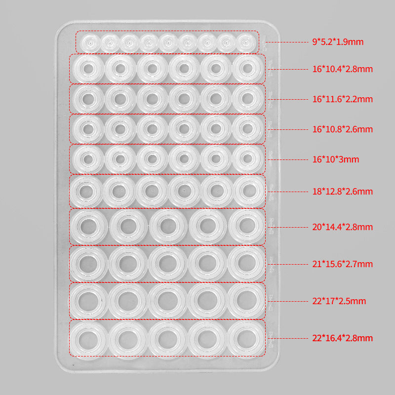 Durable Silicone Gasket Seal Kit - Luxicro