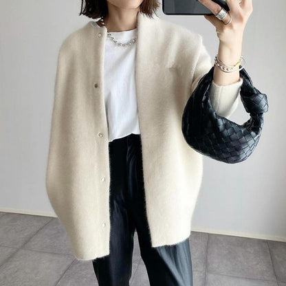 Soft Relaxed Fit Womens Cardigan Sweater