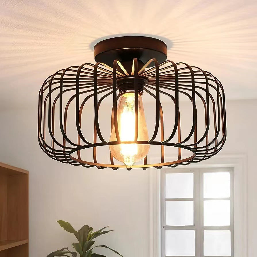 Trendy Iron Aviary Pendant Light Fixture - Luxicro