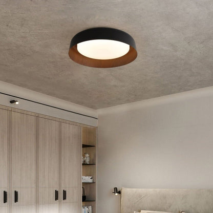 Rustic Wooden Style LED Table Lamp