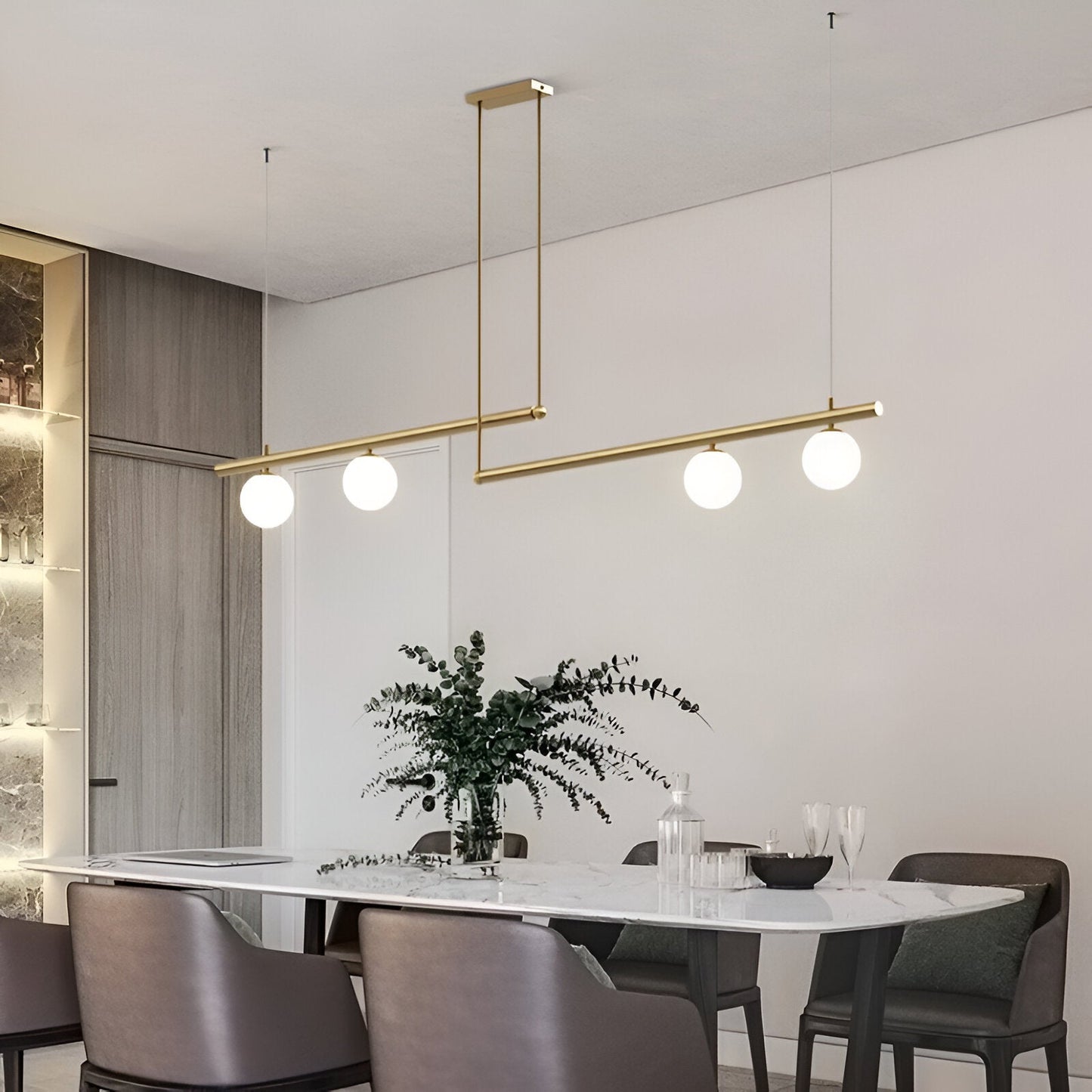 Stylish Clear Hanging Lamp