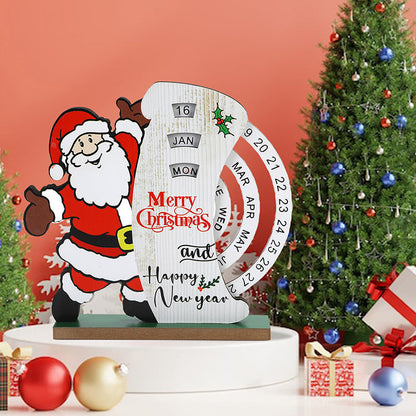 Holiday Wood Countdown Advent Calendar - Luxicro