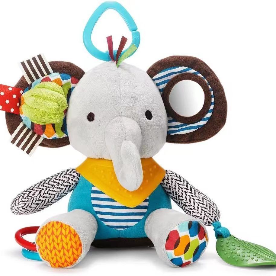 Cute Infant Rattle Teether Toy
