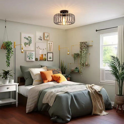 Trendy Iron Aviary Pendant Light Fixture